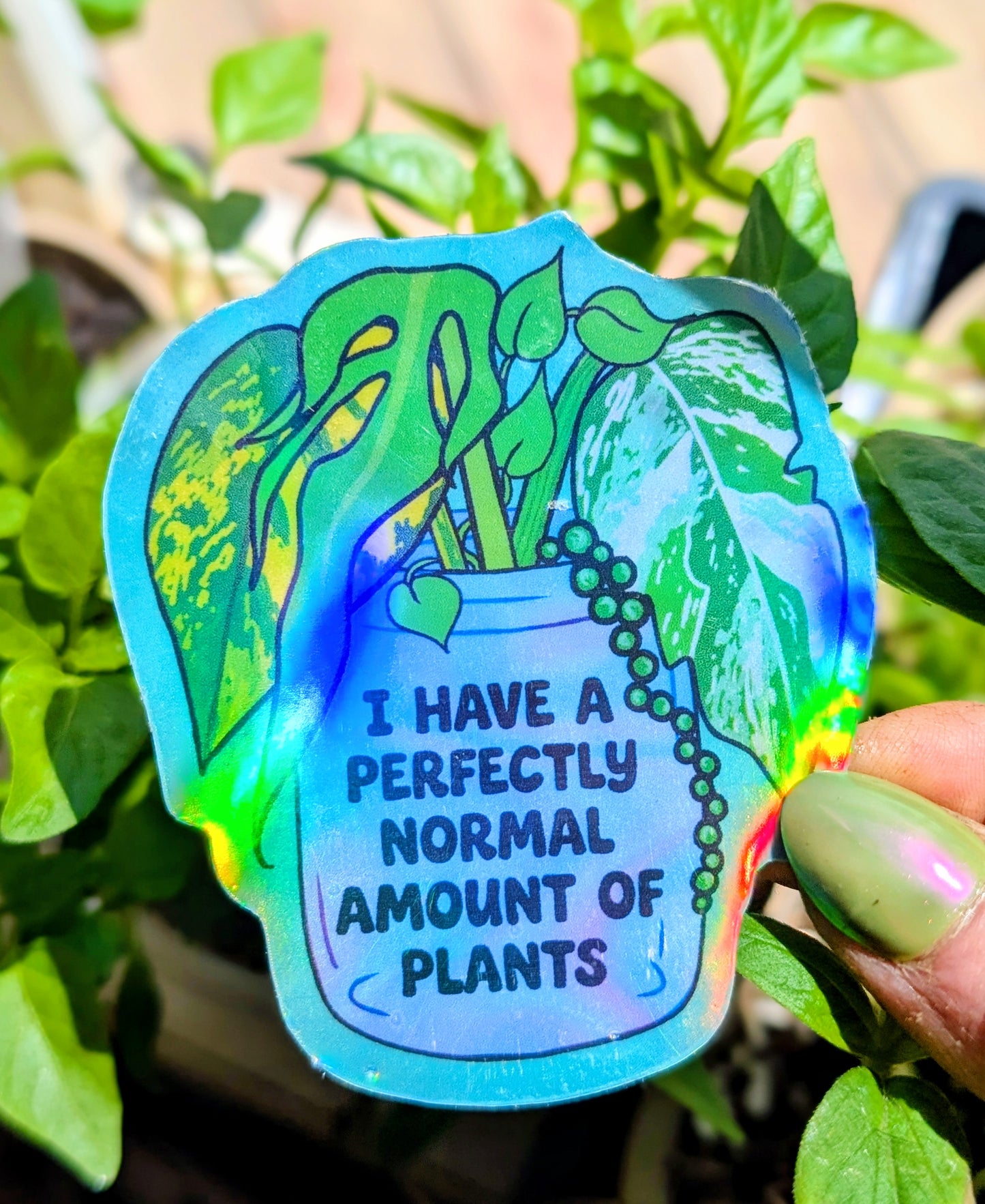 Plant Lover Feminist Vinyl Sticker