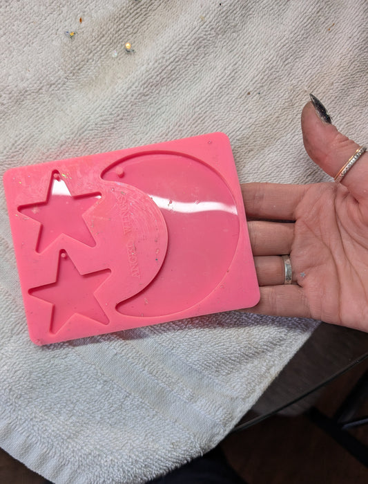 Stars and Moon Resin Silicone Mold