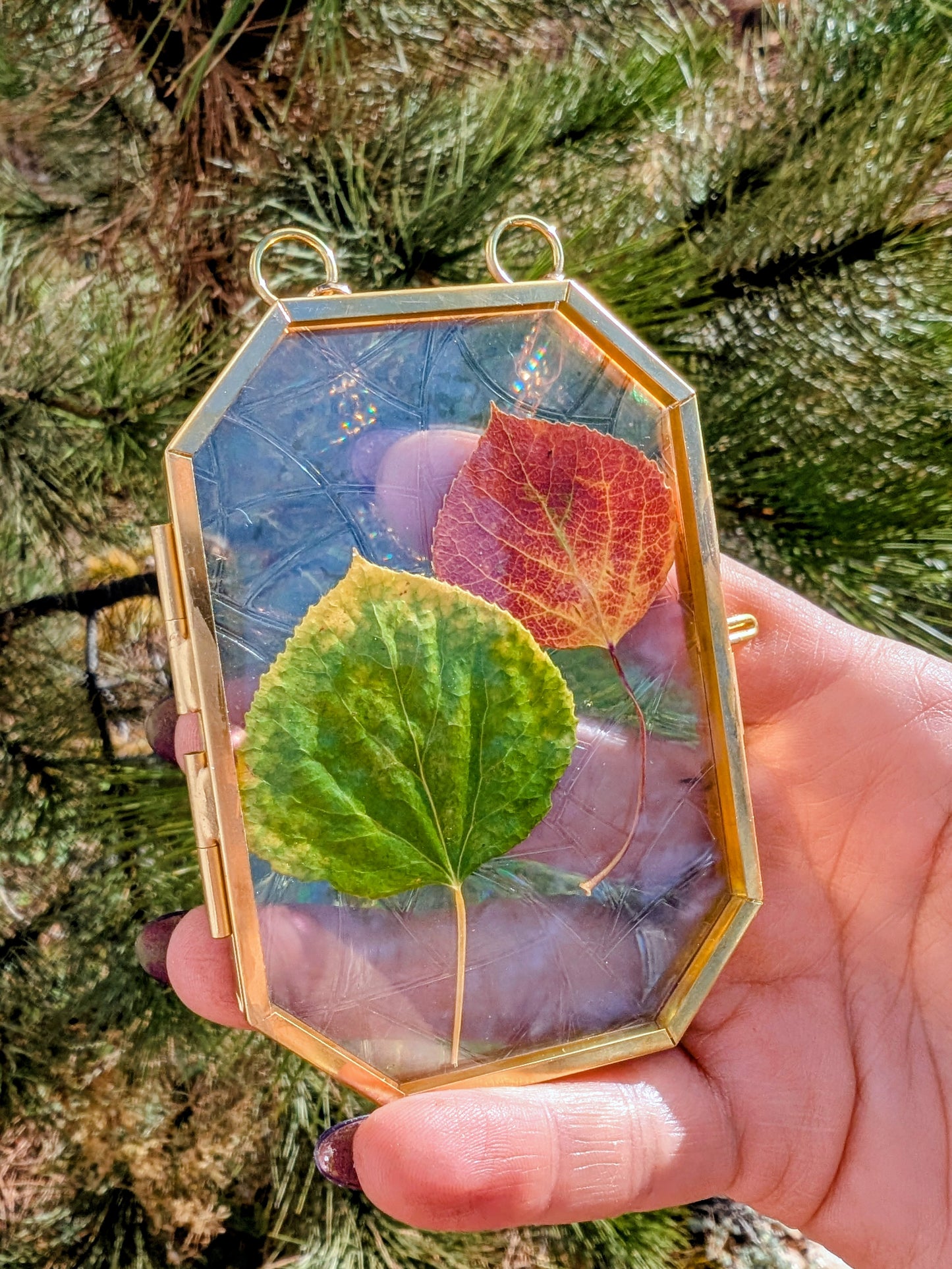 Aspen Leaf Ornaments