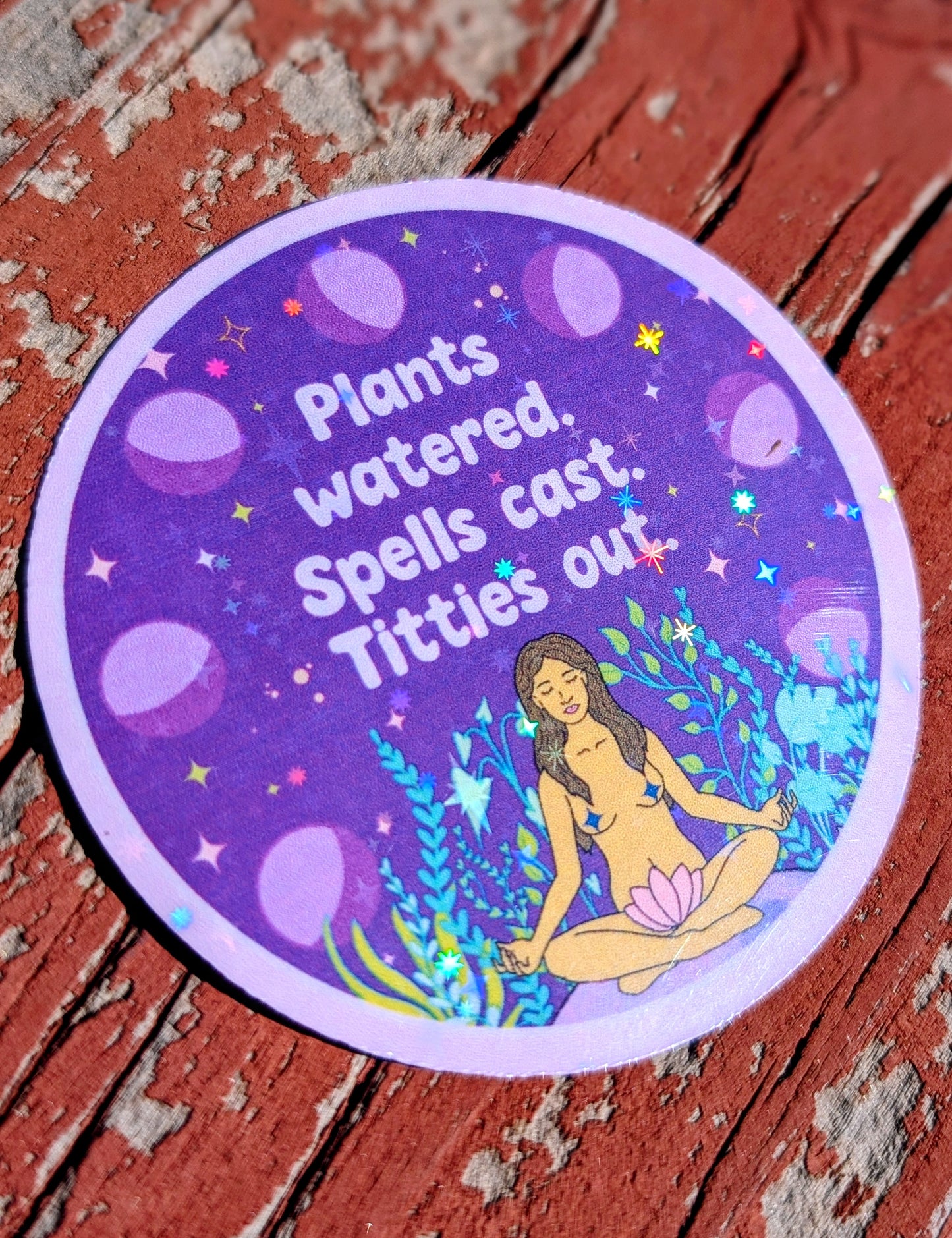 Feminist Witch Vinyl Sticker