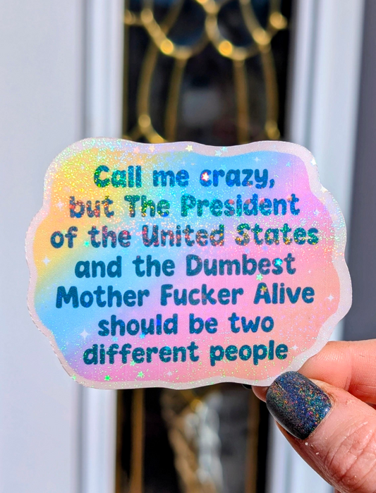 Anti Fascist Inspirational Feminist Vinyl Sticker