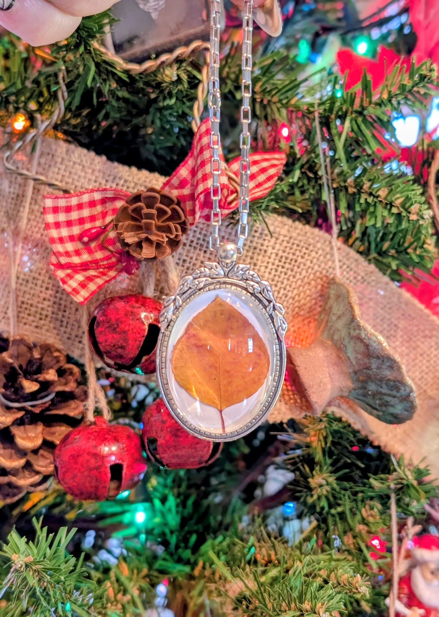 Aspen Leaf Ornaments