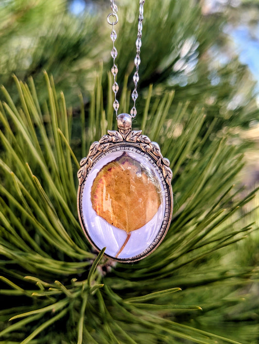 Aspen Leaf Ornaments