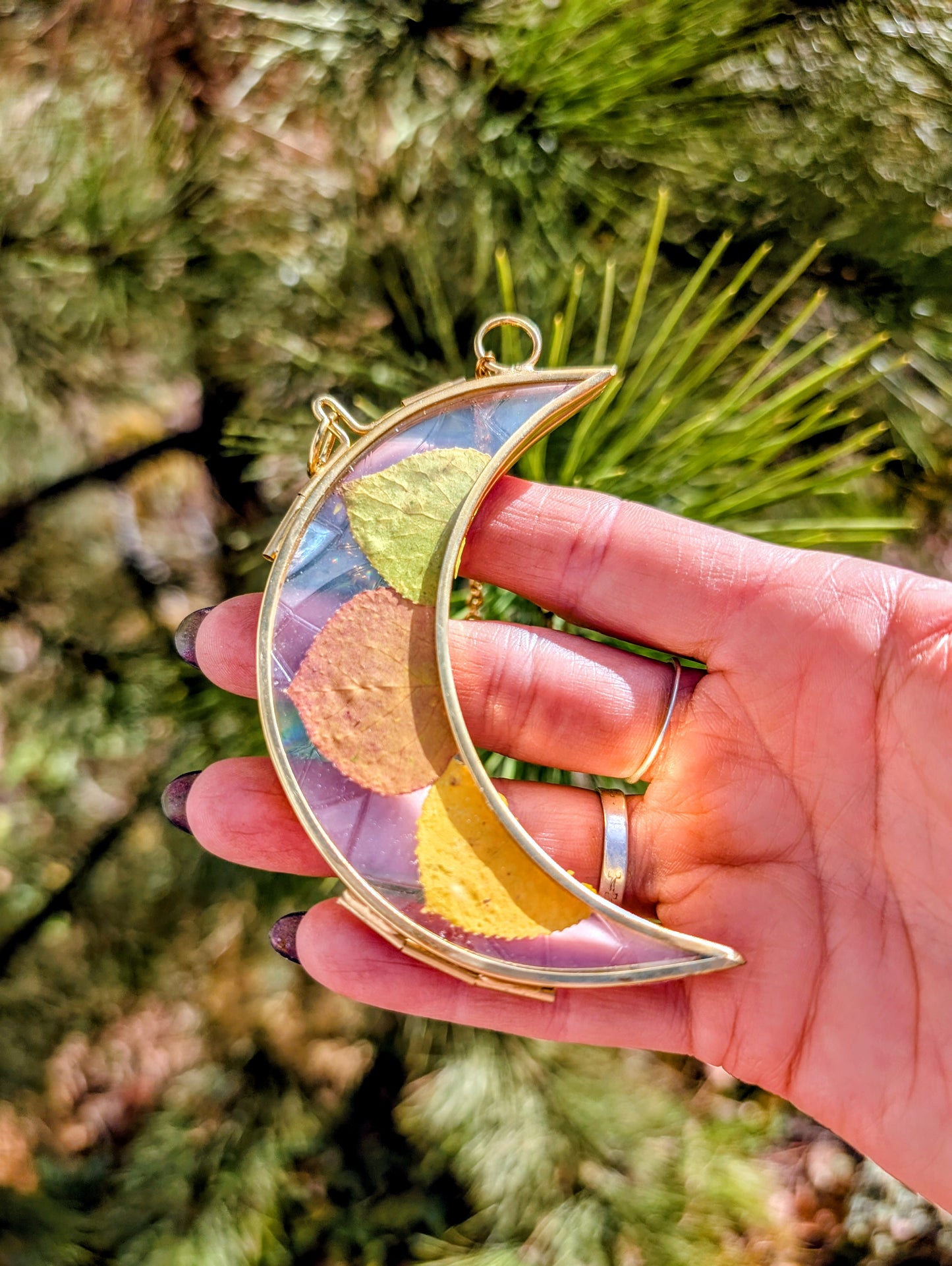 Aspen Leaf Ornaments