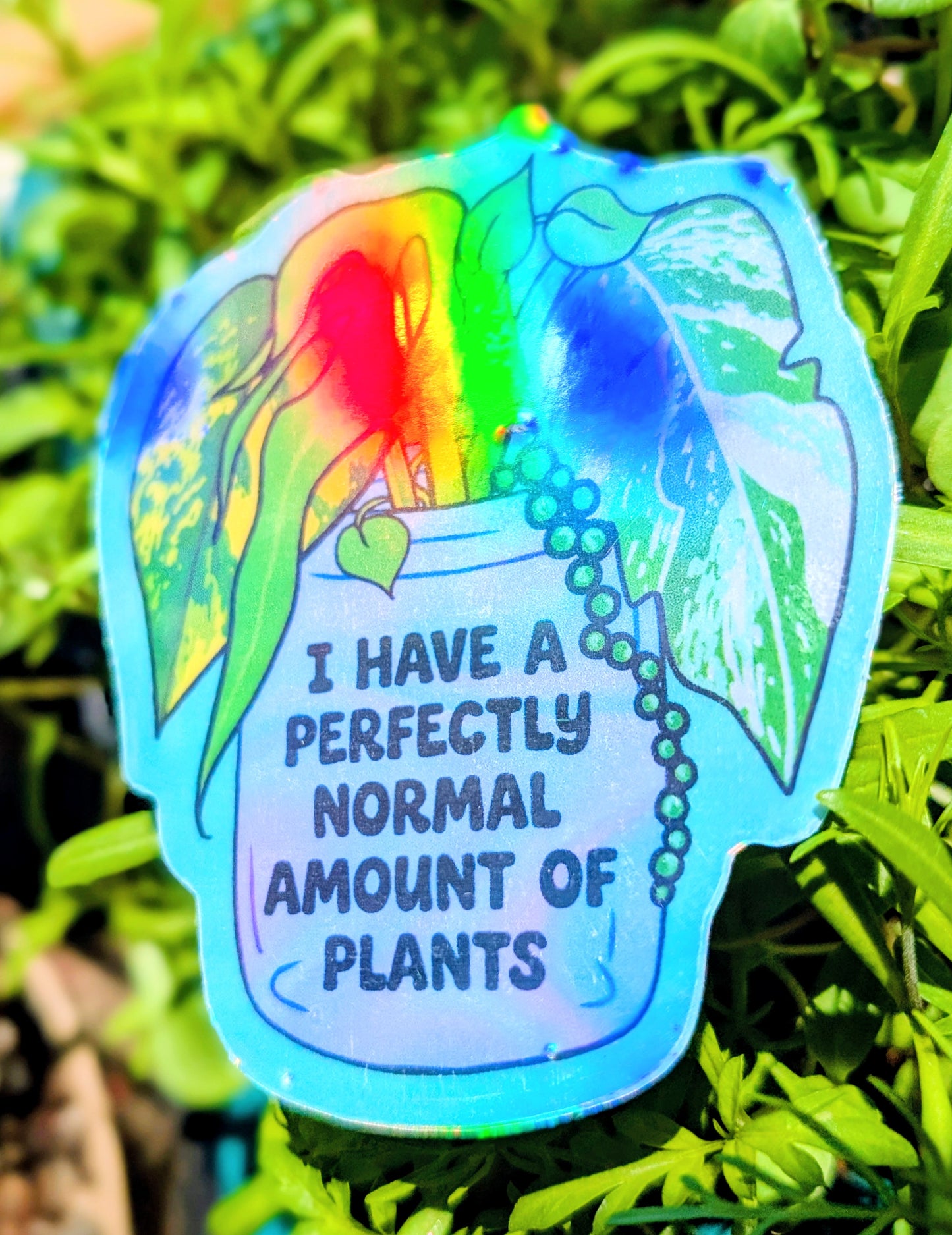 Plant Lover Feminist Vinyl Sticker