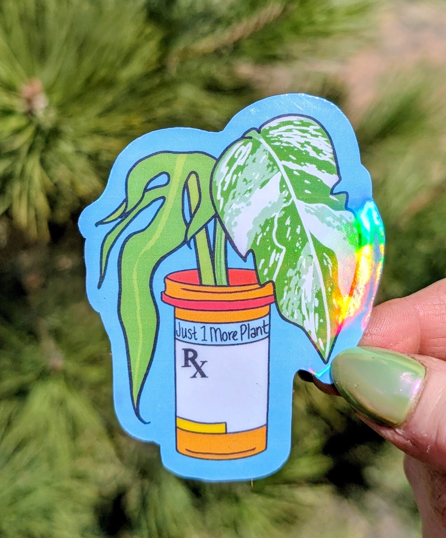 Plant Lover Feminist Vinyl Sticker