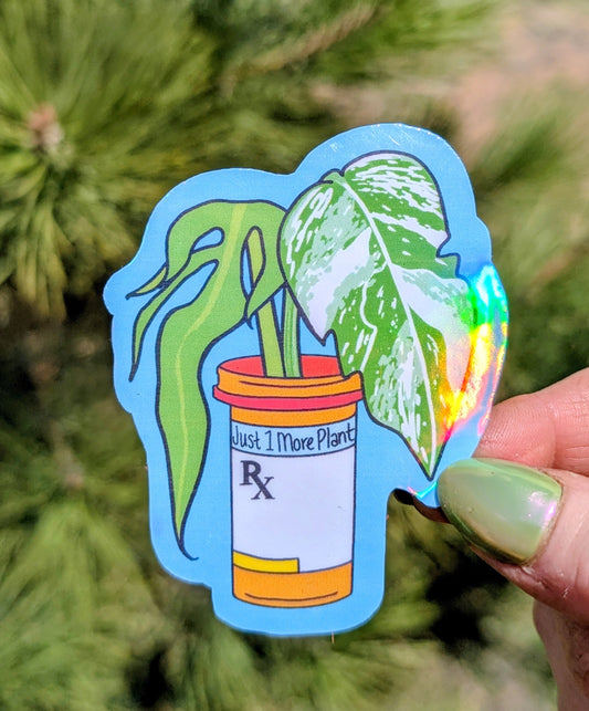 Plant Lover Feminist Vinyl Sticker