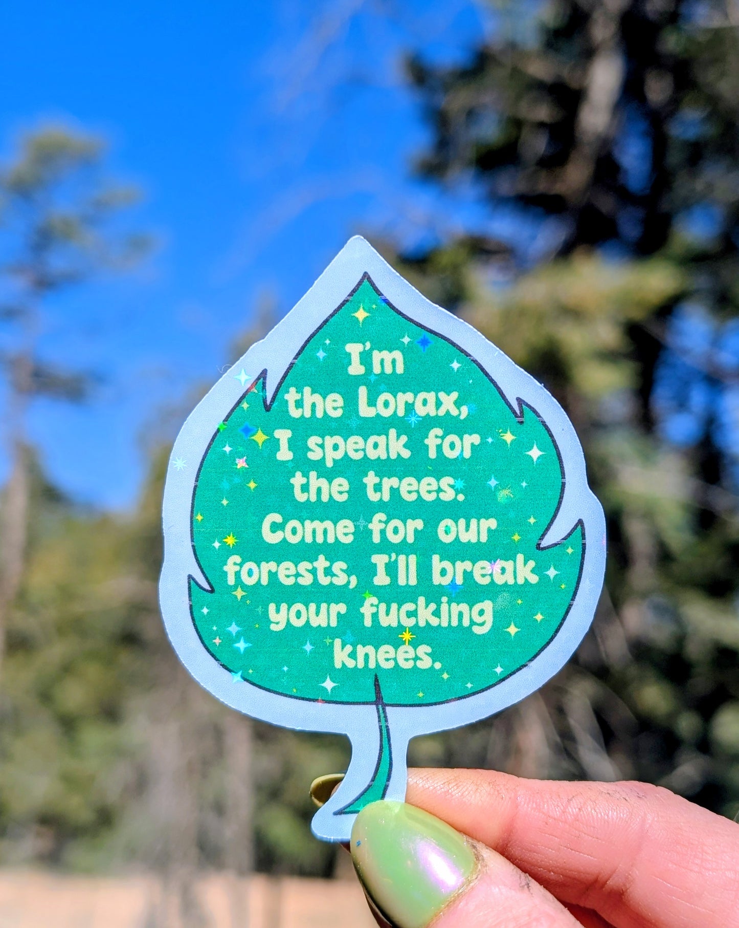 Anti Fascist Conservationist Inspirational Feminist Vinyl Sticker