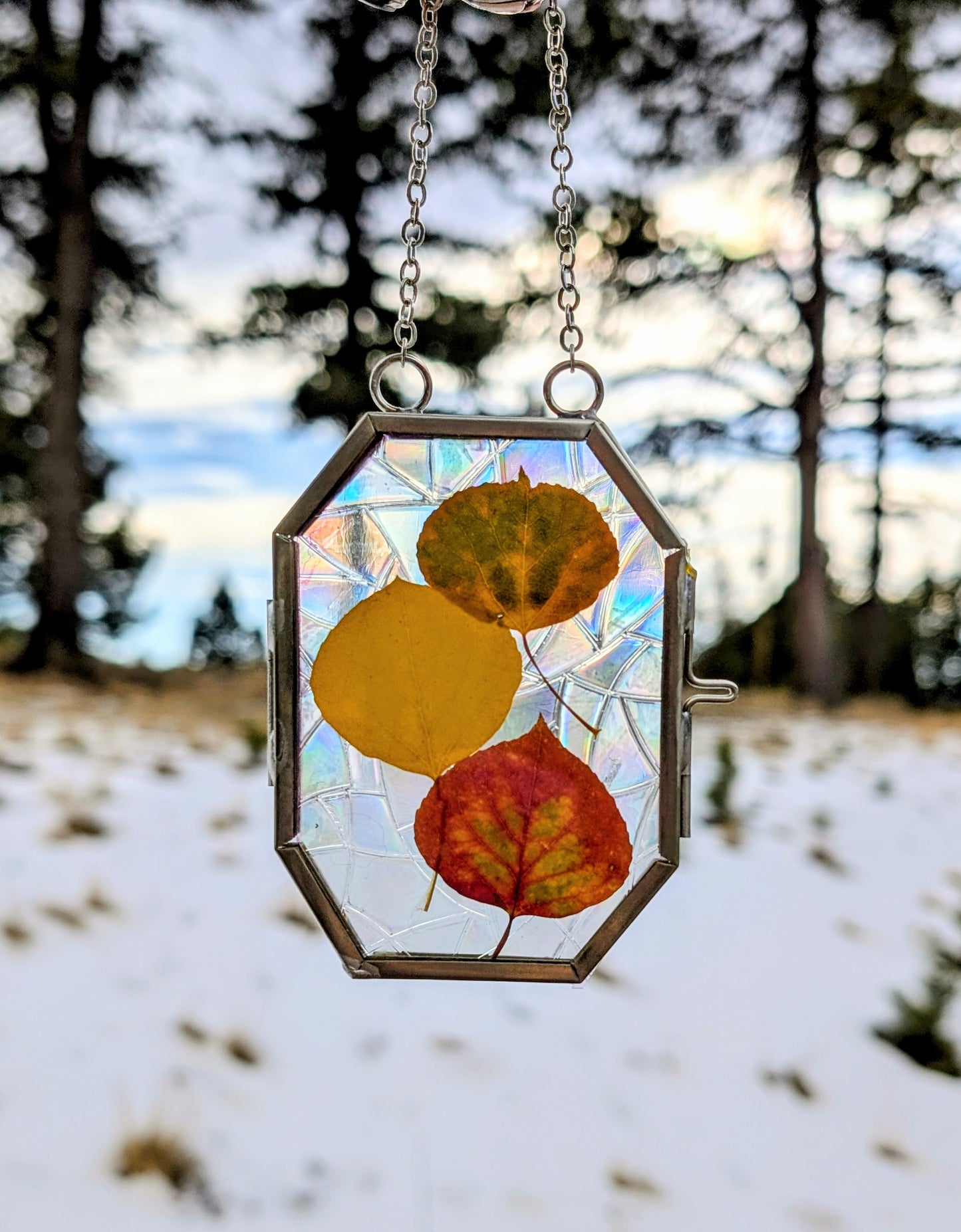 Aspen Leaf Ornaments