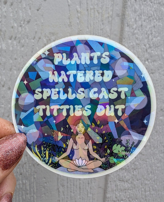 Feminist Witch Vinyl Sticker