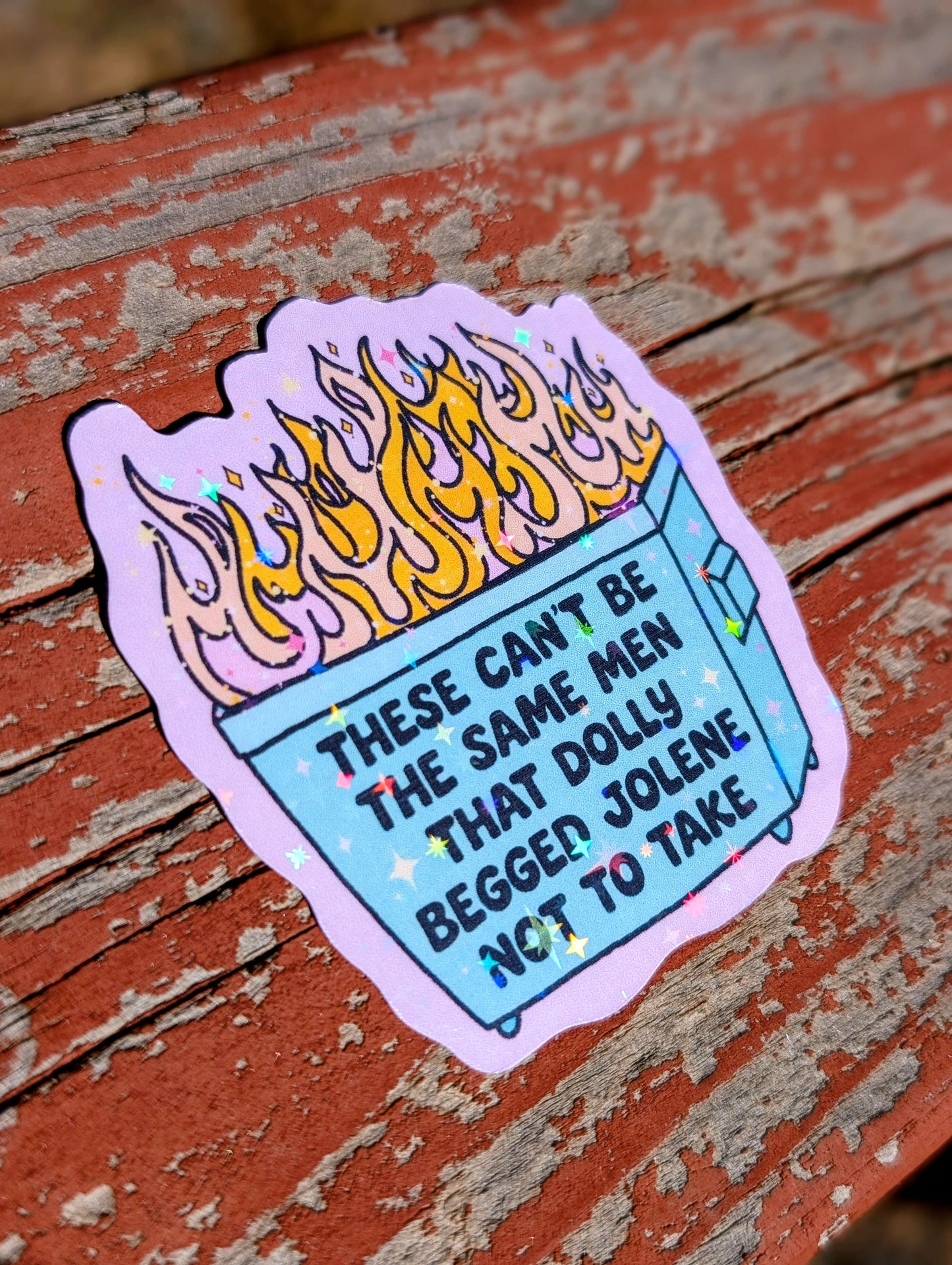 Dolly Parton Lover, Inspirational Feminist Vinyl Sticker
