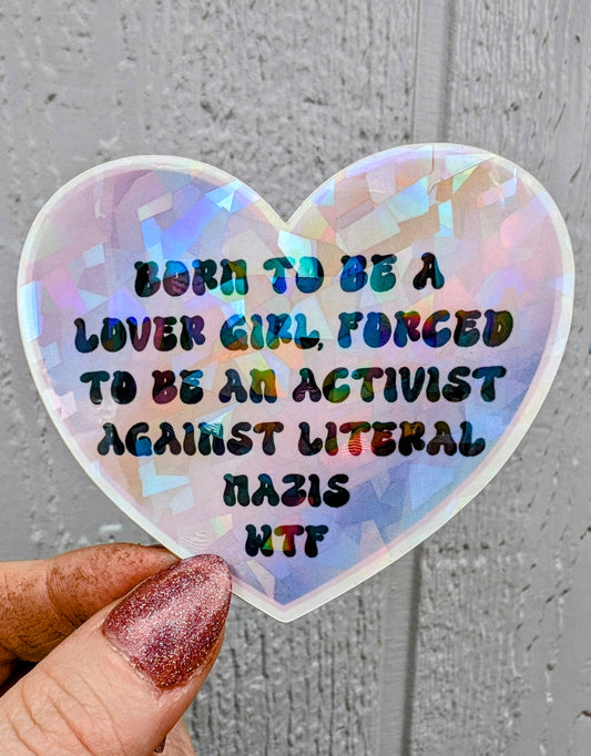 Feral Feminist Vinyl Sticker