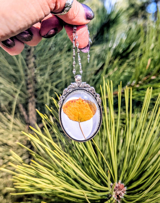 Aspen Leaf Ornaments