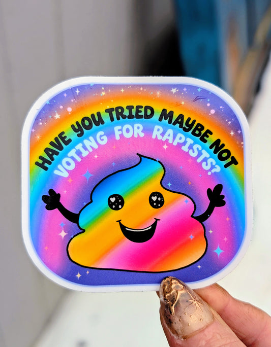 FDT, Smash the Patriarchy Inspirational Anti-fascist Vinyl Sticker