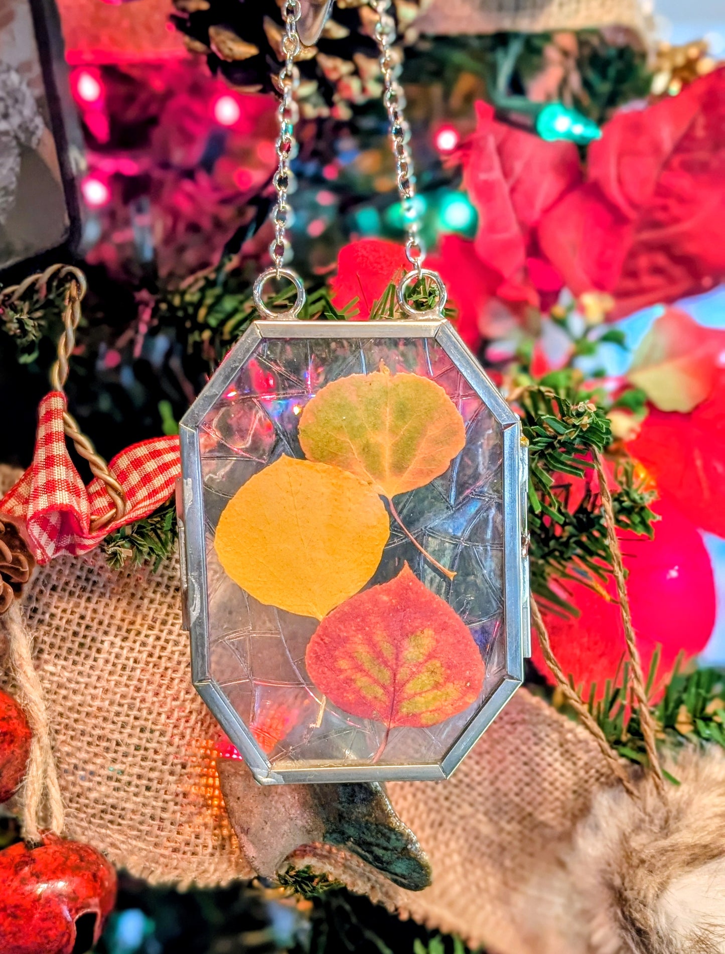 Aspen Leaf Ornaments