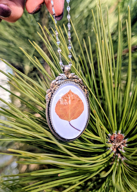 Aspen Leaf Ornaments