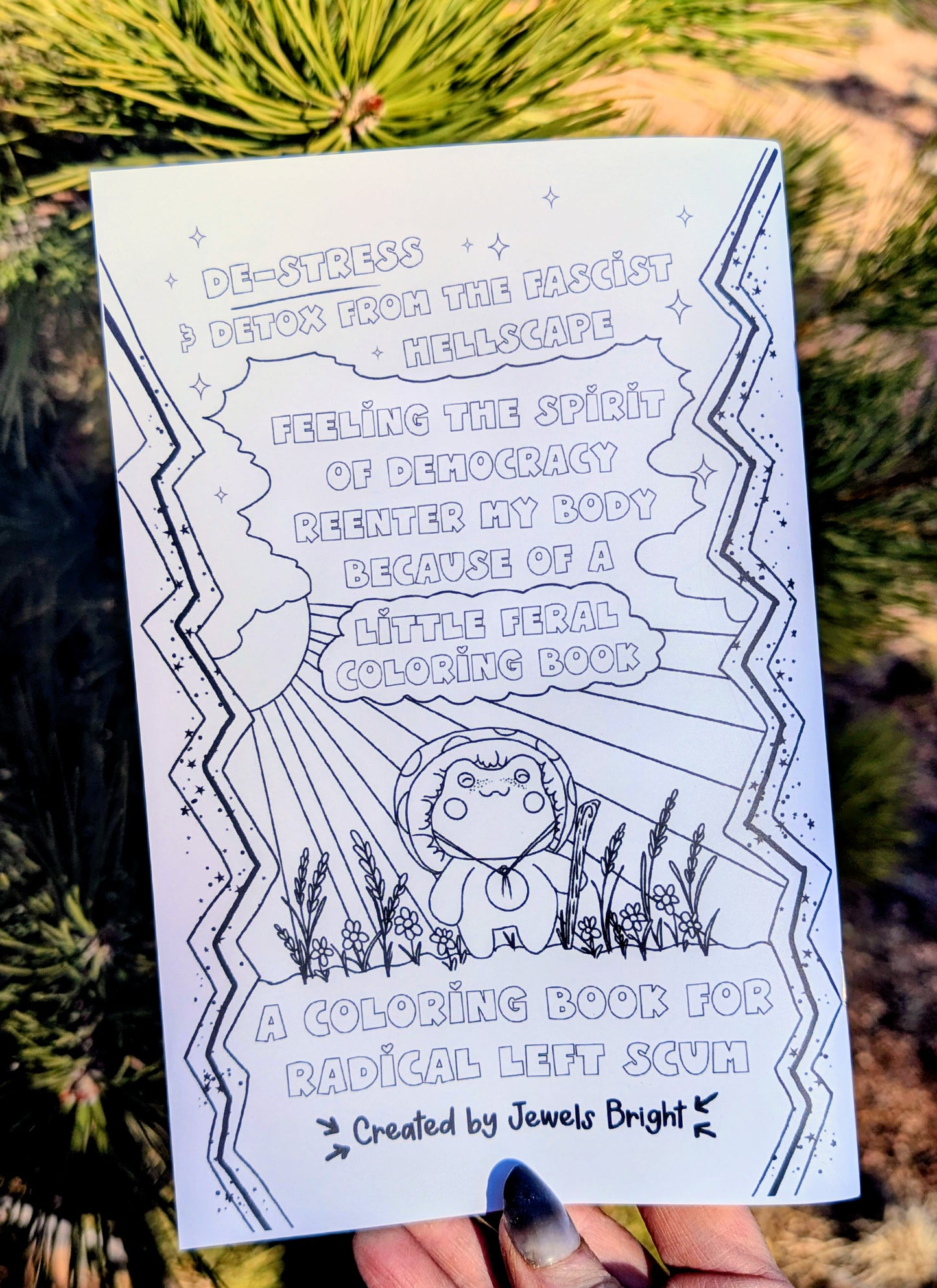 Wholesale Mini Coloring Books, Detox from the Patriarchy, Funny and Educational, 5 minimum