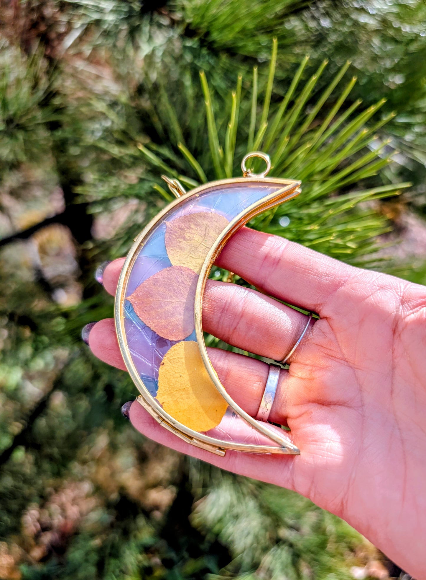 Aspen Leaf Ornaments