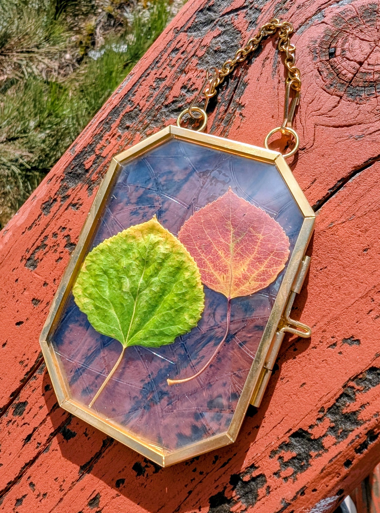 Aspen Leaf Ornaments
