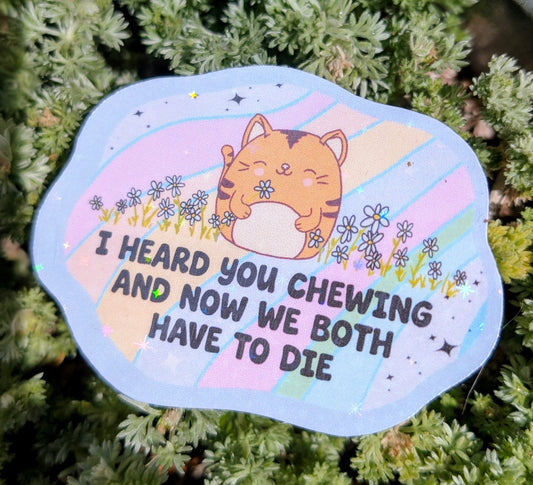 Feral Coworker Vinyl Sticker
