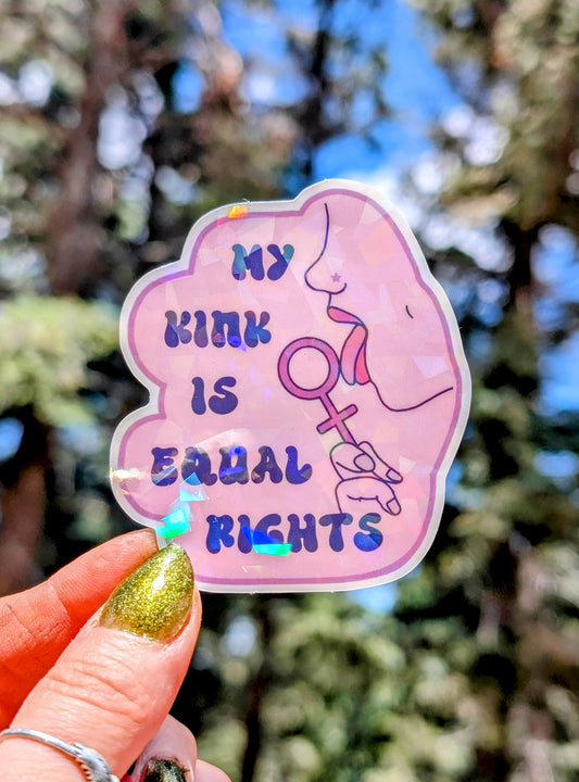 Inspirational Feminist Vinyl Sticker