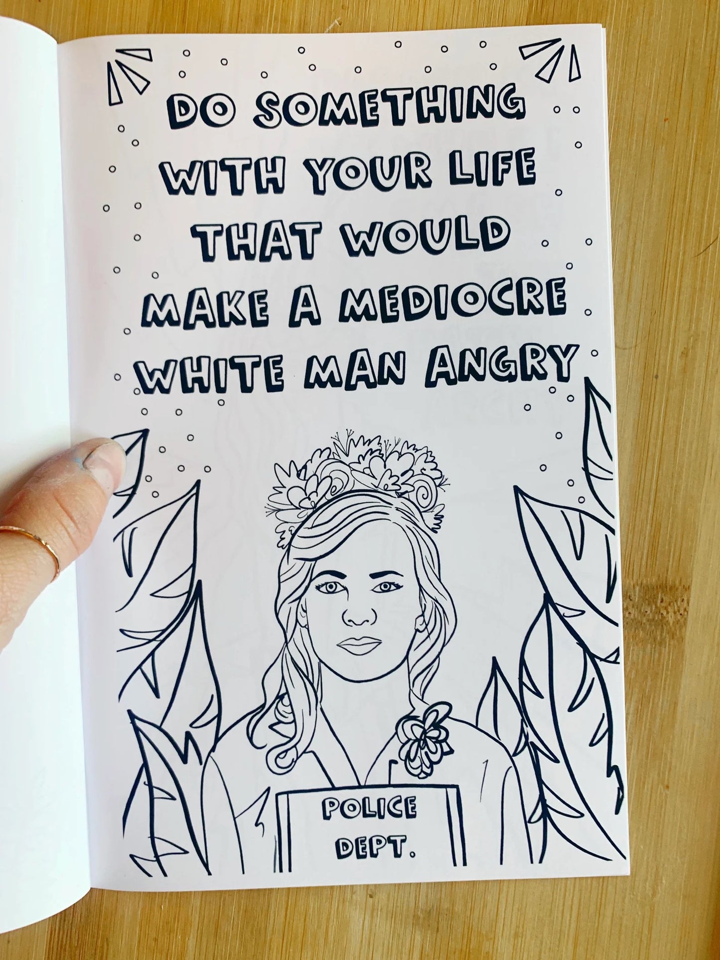 Inspirational Adult Coloring Book, Smash the Patriarchy with Positive Affirmations, Humor and Women Empowerment