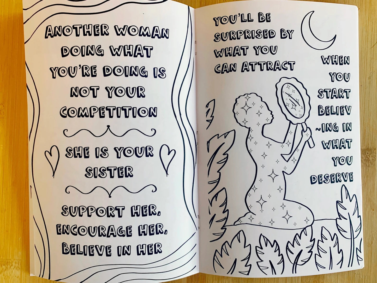 Inspirational Adult Coloring Book, Smash the Patriarchy with Positive Affirmations, Humor and Women Empowerment