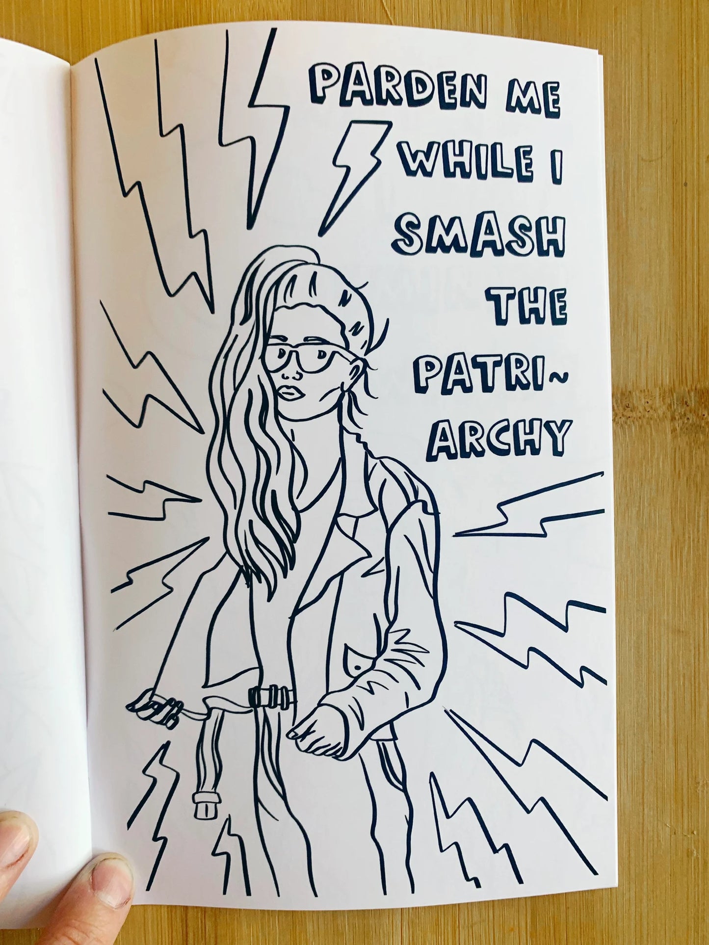 Inspirational Adult Coloring Book, Smash the Patriarchy with Positive Affirmations, Humor and Women Empowerment